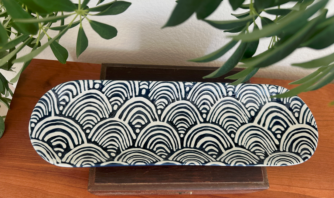The Story Behind the Seigaiha Tray