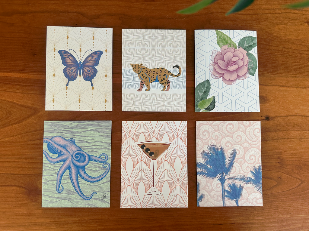 Build Your Own 6-Card Note Card Set | Golden Wren