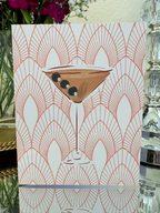 Martini Cocktail Note Card | Cheers, Darling