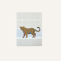 Leopard Note Card | Leopard in Blue