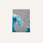 Ocean Wave Note Card | Space Within