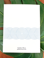 Leopard Note Card | Leopard in Blue
