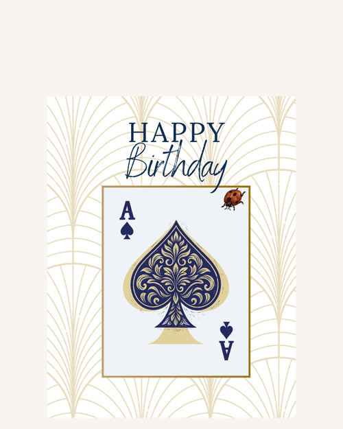 Ace of Spades Note Card | Lucky Lady