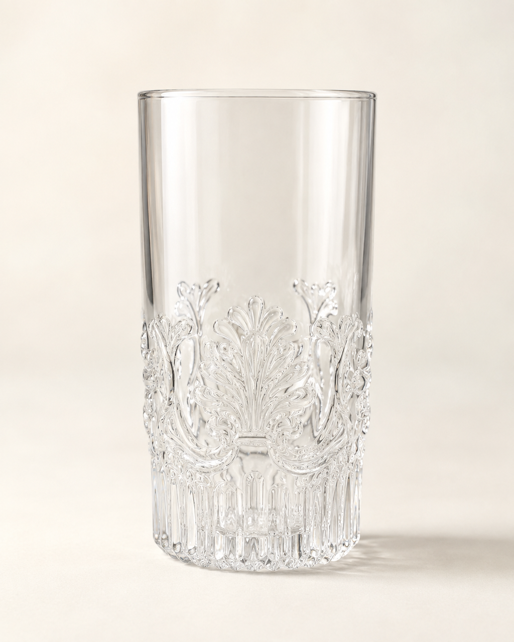 Vintage Metropolitan Museum of Art Adams-Clear 12 oz. Tumbler | Pilgrim Glass