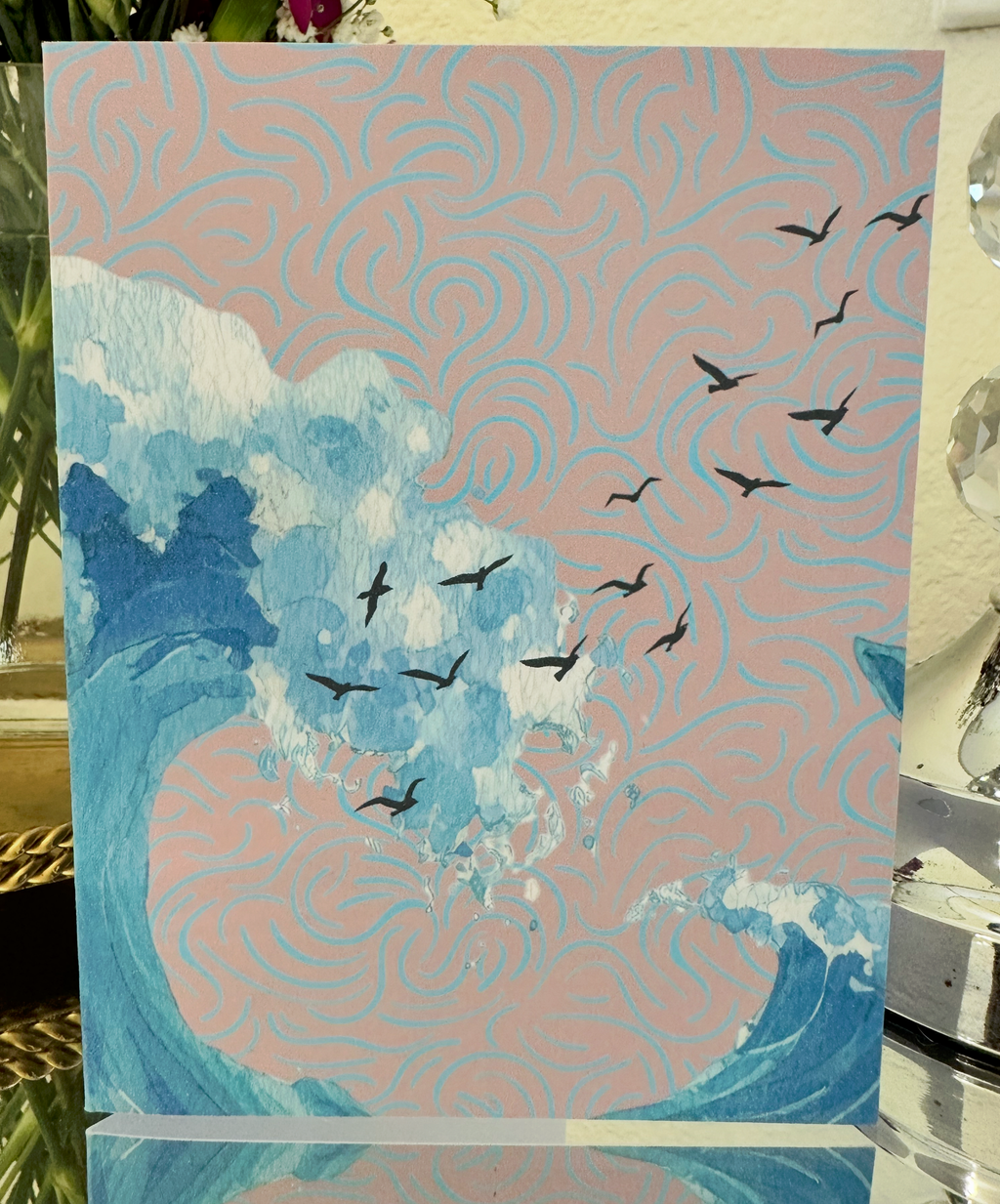 Ocean Wave Note Card | Space Within