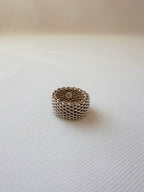 Tiffany & Co. Ring, Somerset Mesh, Size 5.5