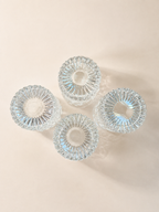 Underside of MMA Glasses set of 4