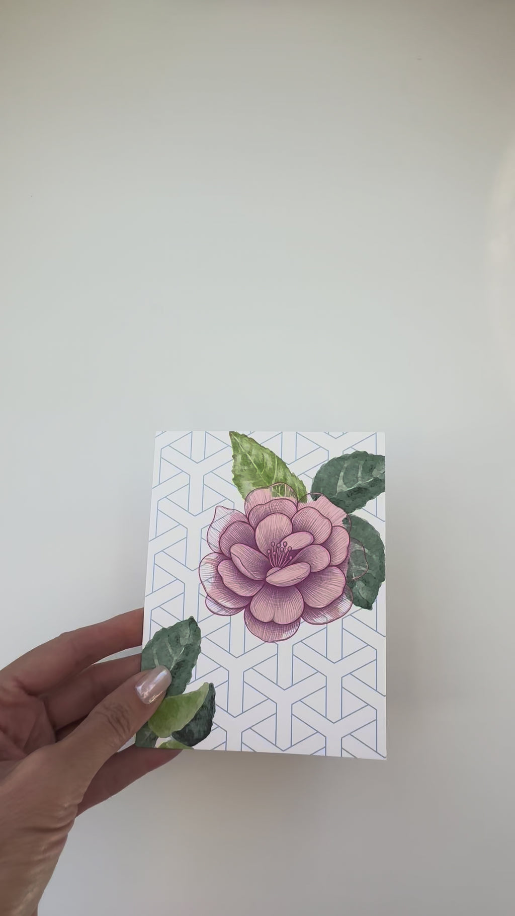 Camellia Note Card | Modern Beauty