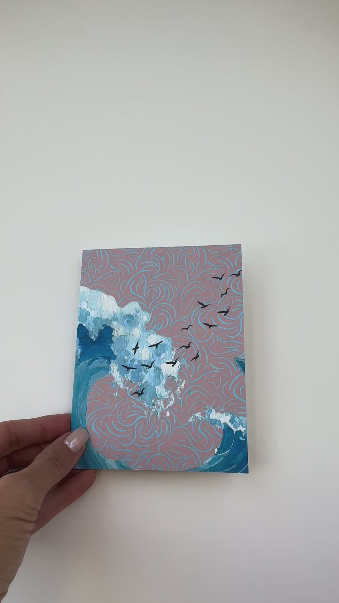 Ocean Wave Note Card | Space Within