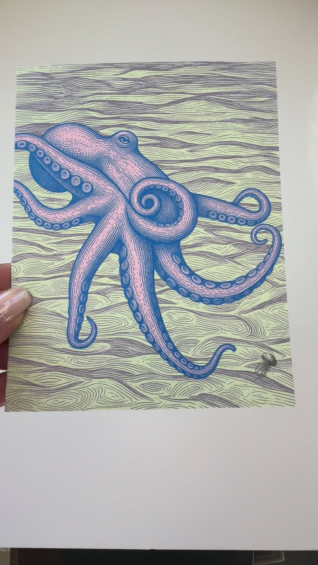 Octopus Note Card | Sentience