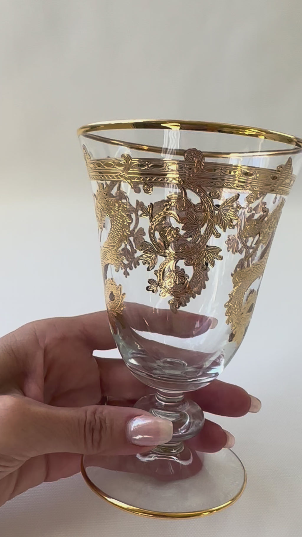 Gold Dragon Goblets, Williams Sonoma